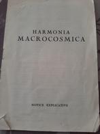 HARMONICA MACROCOSMISCA, Ophalen, Gebruikt, Overige onderwerpen, Prent