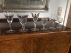 set van 50 kristallen glazen, Verzamelen, Ophalen, Zo goed als nieuw
