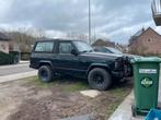 nissan patrol r260, Auto's, Voorwielaandrijving, Stof, Zwart, Zwart