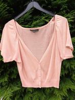 Gedistingeerd gilet Yest fijne tricot zachtroze S, Ophalen of Verzenden, Zo goed als nieuw, Roze, Maat 36 (S)