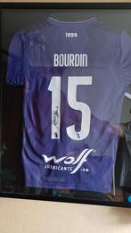 Matchworn & signed shirt Bourdin Beerschot ingekaderd, Verzamelen, Ophalen of Verzenden, Zo goed als nieuw, Shirt