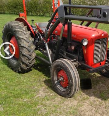 Frontlader mf35 of mf135 Massey Ferguson schop disponible aux enchères