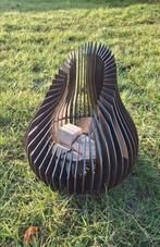 Vuurkorf cortenstaal, Tuin en Terras, Ophalen, Zo goed als nieuw, Vuurkorf