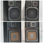80'ties Kubusboxen Cult klassieker, Audio, Tv en Foto, Luidsprekerboxen, Ophalen of Verzenden, Zo goed als nieuw, Front, Rear of Stereo speakers