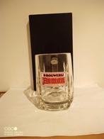 Oud emaille bierglas Brouwerij Roman, Ophalen of Verzenden, Zo goed als nieuw, Glas of Glazen, Overige merken