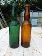 Oude vintage bierflessen brouwerij brouwerij Huyghe Melle, Enlèvement ou Envoi
