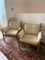 Paire de fauteuils scandinaves vintage Silkeborg Genius, Maison & Meubles, Fauteuils, Comme neuf