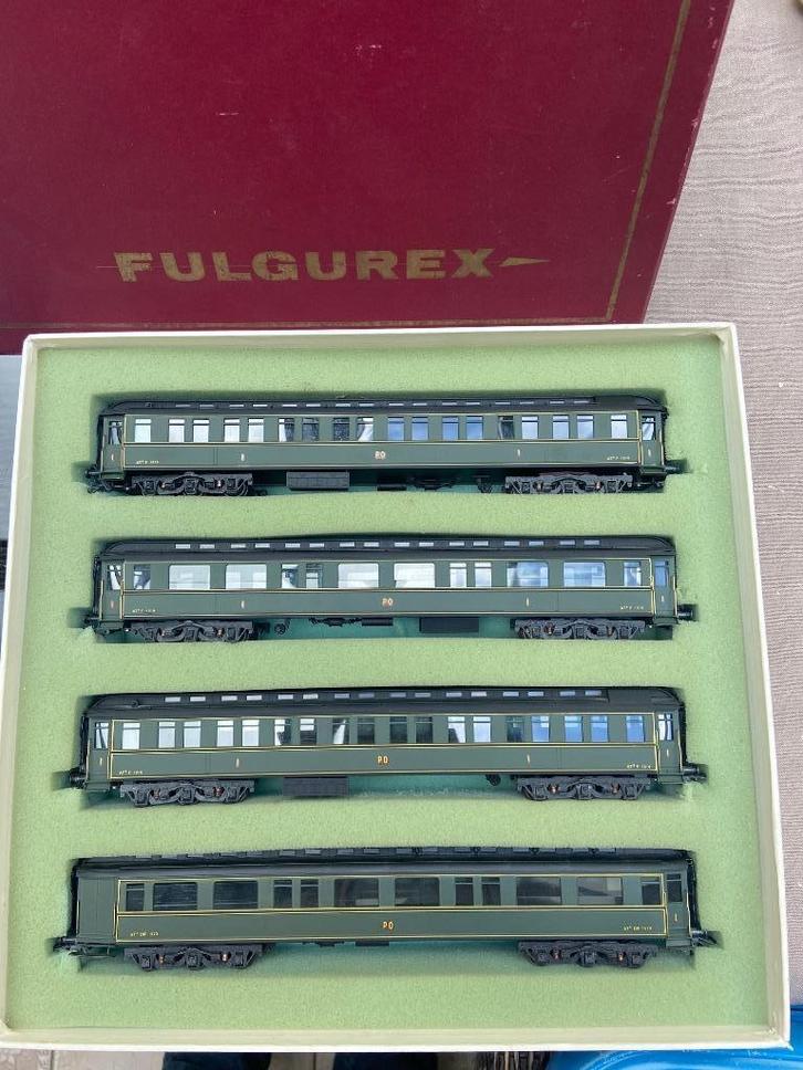 FULGUREX 2049 : 4delige SNCF SET (voor Märklin of DC banen), Hobby en Vrije tijd, Modeltreinen | H0, Nieuw, Treinset, Gelijkstroom of Wisselstroom