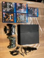 PS4 - 1TB - 2 controllers - 5 games & travel bag - Camera, Ophalen of Verzenden, Zo goed als nieuw