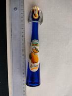 blauw flesje peren genever likeur ongeopend papa valentijn, Ophalen of Verzenden