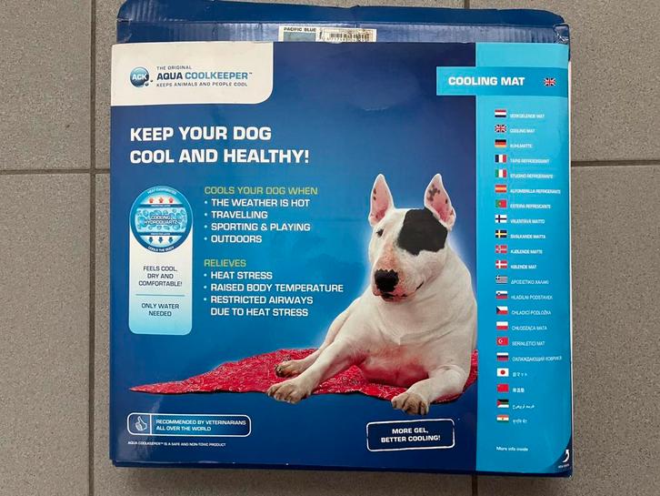 Koelmat hond, Animaux & Accessoires, Accessoires pour chiens, Utilisé, Enlèvement