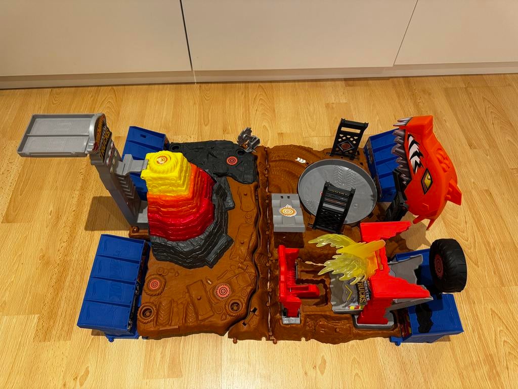 Hotwheels Monstertruck Arena - 3 sets, Enlèvement, Hot Wheels, Manuelle, Pièces