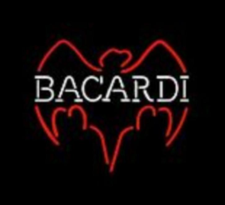 Bacardi neon en veel andere mancave bar decoratie cafe neons, Verzamelen, Merken en Reclamevoorwerpen, Nieuw, Lichtbak of (neon) lamp