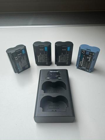 NP-W235 fujifilm accu batterij 4x + lader beschikbaar voor biedingen