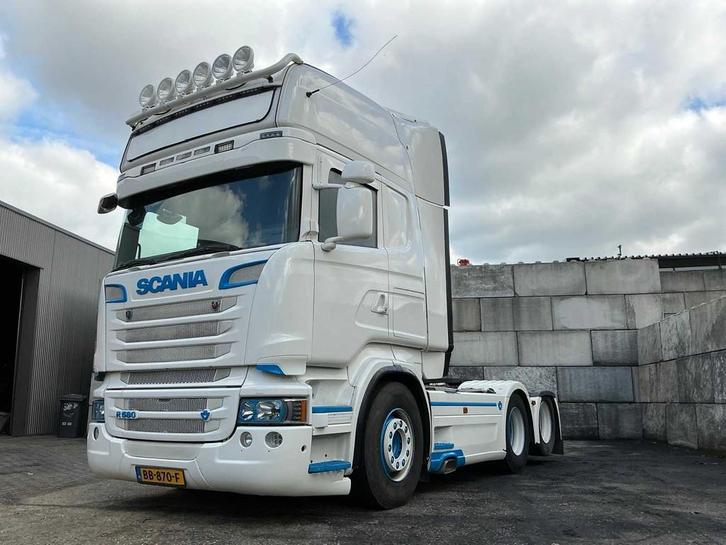 2014 Scania R580 V8 Vrachtwagen, Auto's, Vrachtwagens, Bedrijf, Scania, Overige brandstoffen, Euro 6