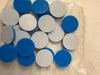klein lot lichtblauwe jetons 30st diam 25mm, Ophalen of Verzenden, Nieuw
