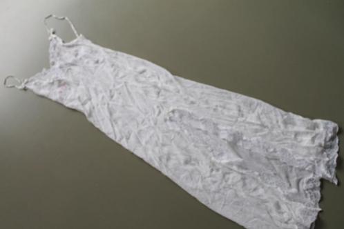 Lange zijden (onder) jurk met kant Agent Provocateur, Kleding | Dames, Ondergoed en Lingerie, Overige typen, Wit, Verzenden