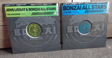 2x LP Bonzai All Stars – X TA CEE + Jens Lissat – The Machin