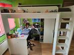 hoogteslaper 1 persoon, Huis en Inrichting, Slaapkamer | Stapelbedden en Hoogslapers, Ophalen, Eenpersoons, 160 tot 180 cm, Zo goed als nieuw