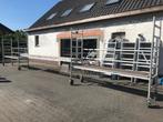 Zeer grote aluminium stelling (rolstelling)!!, Enlèvement, Comme neuf, Échafaudage fixe ou roulant, 5 mètres de hauteur ou plus