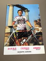 Wielerkaart colnago giuseppe saronni signe, Sports & Fitness, Cyclisme, Envoi, Comme neuf