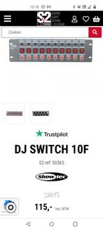 Showtec DJ switch 10f, Musique & Instruments, Enlèvement ou Envoi