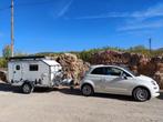 Micro Camper Biarritz minicaravan <750 KG nieuw & compleet !, Autres marques, Particulier, Siège standard, Jusqu'à 4 m