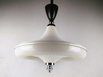 vintage Massive Space age UFO pendel- hanglamp heksenhoed beschikbaar voor biedingen