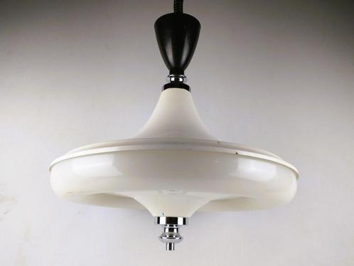 vintage Massive Space age UFO pendel- hanglamp heksenhoed, Huis en Inrichting, Lampen | Hanglampen, Verzenden