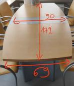 Stevige verlengbare tafel, Huis en Inrichting, Ophalen, Gebruikt, 50 tot 100 cm, Vijf personen of meer