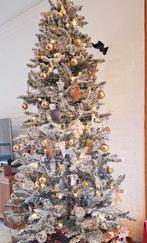smalle hoge kerstboom 180cm met sneeuw, Ophalen, Gebruikt