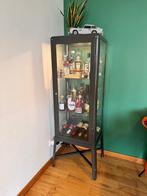 Vitrinekast, Ophalen, 50 tot 100 cm, Glas, Modern