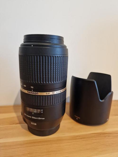 Tamron SP 70-300 mm f/4-5.6 Di VC USD voor Canon, Audio, Tv en Foto, Foto | Lenzen en Objectieven, Zo goed als nieuw, Telelens