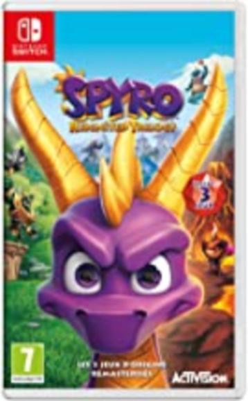spyro trilogie (3jeux) nintendo switch, Enlèvement ou Envoi, Comme neuf