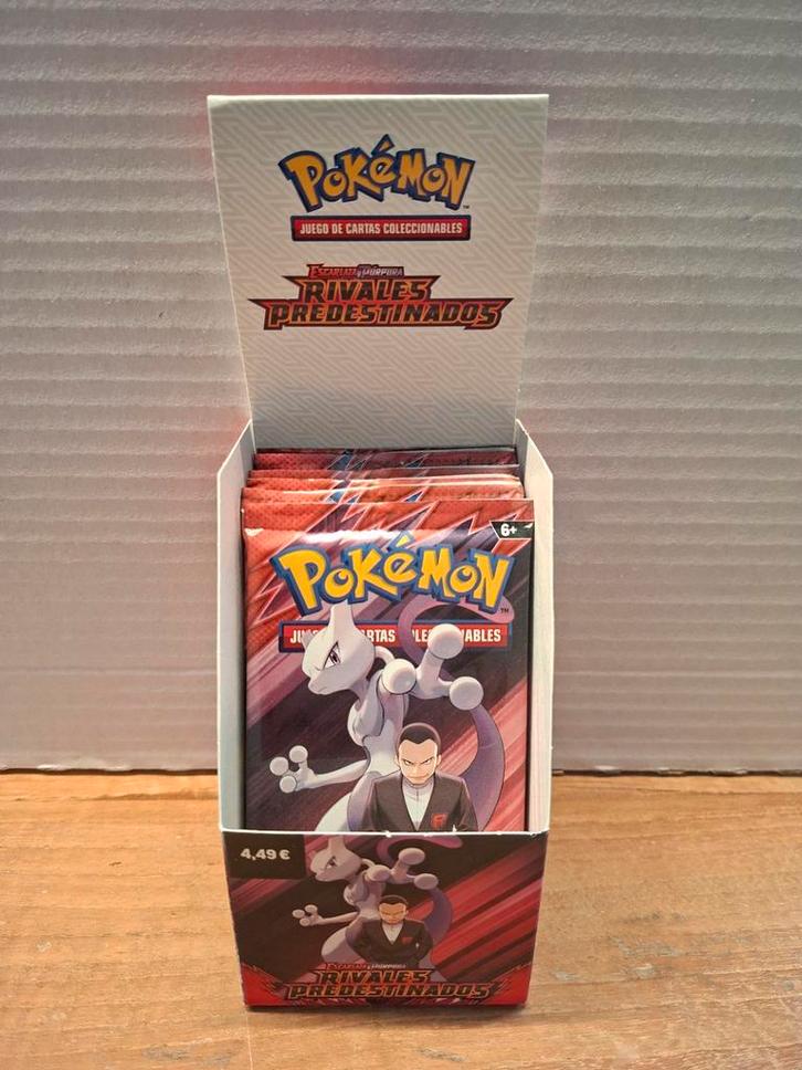 Destined Rivals - 7 Spaanstalige boosterpacks, Hobby en Vrije tijd, Verzamelkaartspellen | Pokémon, Booster, Ophalen