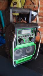 HITACHI Werf radio (batterij niet inbegrepen), Ophalen, Gebruikt, Bouwradio