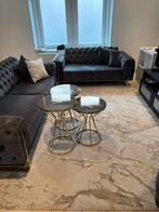 Salon complet a vendre tres bon eta la télé no, Enlèvement, Comme neuf, Blanc