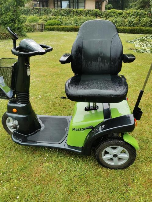 Scootmobie mezzo 3 Life&mobility bijna nieuw 0488826971, Diversen, Rolstoelen, Elektrische rolstoel, Inklapbaar, Ophalen of Verzenden