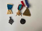 Medaille vrijmetselaar franc macon, Verzamelen, Militaria | Algemeen, Ophalen of Verzenden