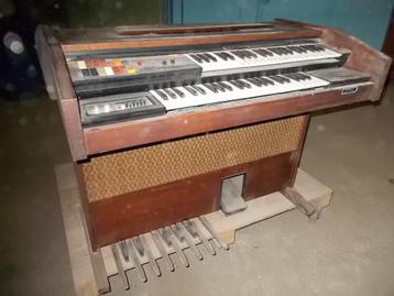 orgel elektrisch cosmovox met ritme dubbele toetsen beschikbaar voor biedingen