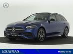 Mercedes-Benz C 300 Estate e AMG Line | Trekhaak | Nightpakk, Auto's, Automaat, Zwart, Blauw, Bedrijf