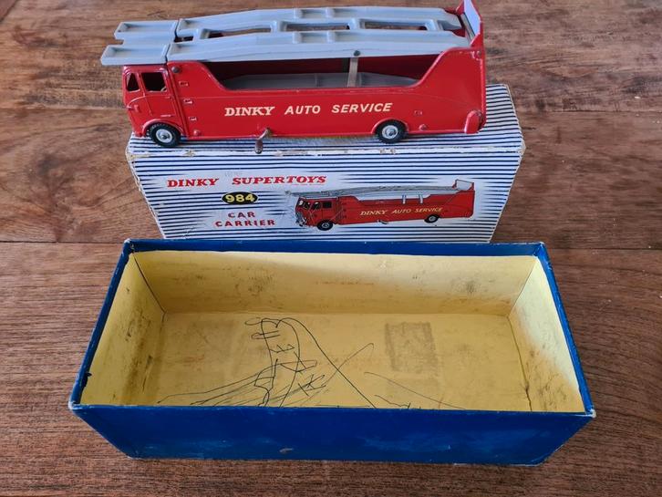 Dinky toys car carrier 984, Hobby en Vrije tijd, Modelauto's | 1:43, Dinky Toys, Ophalen