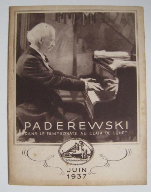 Catalogue Disques vinyles La Voix de son Maitre. 1937. Paul, Boeken, Muziek, Gelezen, Algemeen, Ophalen of Verzenden