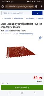 Scala polycarbonate sheets, Tuin en Terras, Terrasdelen en Vlonders, Ophalen