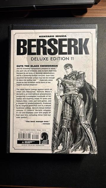 Berserk deluxe edition volume 11 beschikbaar voor biedingen