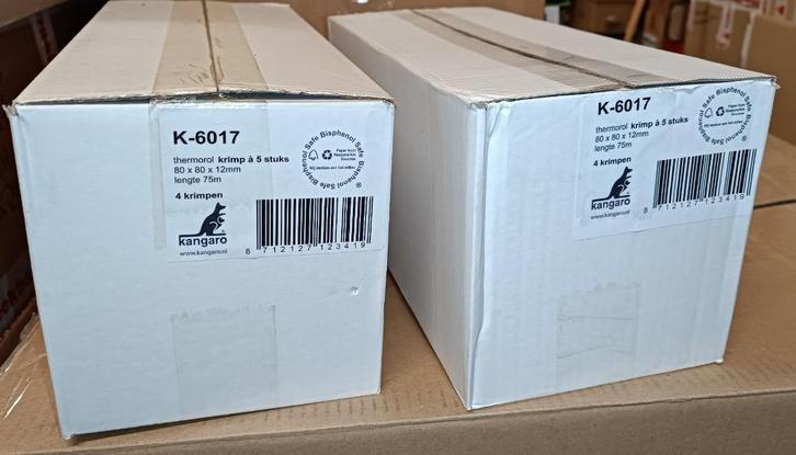 Lot thermorollen 80x80x12mm, Zakelijke goederen, Kantoor en Winkelinrichting | Kassa's en Betaalsystemen, Ophalen