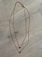 Halsketting hartjes, Ophalen of Verzenden, Nieuw