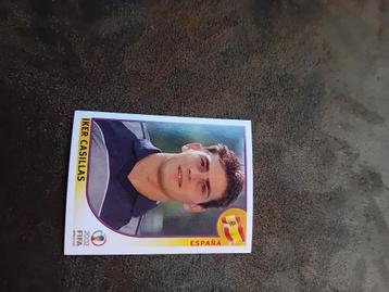 Panini world cup 2002 Iker Casillas rookie  beschikbaar voor biedingen