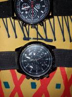 Lot de 2 montres piles neuves, Handtassen en Accessoires, Horloges | Heren, Ophalen of Verzenden, Zo goed als nieuw