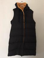 Lange Bodywarmer Melya Melody zwart mosterdgeel mt XXL, Kleding | Dames, Ophalen of Verzenden, Zwart